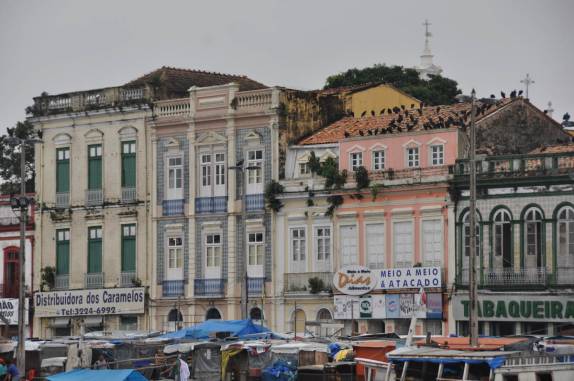 Região do Mercado Ver-o-Peso, em Belém - PA
